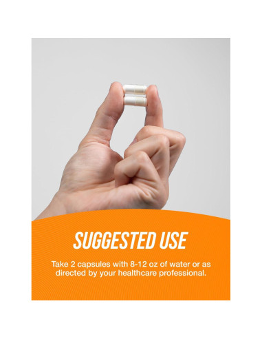 Cápsulas de Glucosamina HCl BulkSupplements 1000mg 360 Unidades