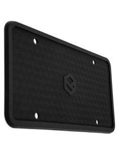 Marco de Placa de Licencia de Silicona Rightcar Solutions Negro