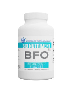 Aceite de Borraja, Lino y Pescado BFO 60 Cápsulas Omega 3-6