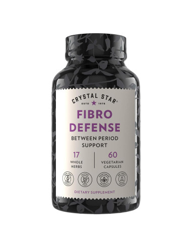 Defensa Fibro Crystal Star 60 Cápsulas - Salud de Senos y Útero