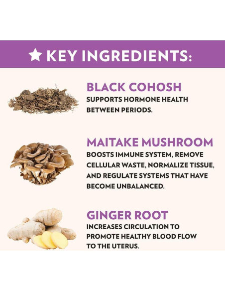 Defensa Fibro Crystal Star 60 Cápsulas - Salud de Senos y Útero