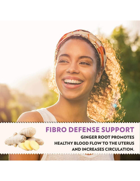 Defensa Fibro Crystal Star 60 Cápsulas - Salud de Senos y Útero