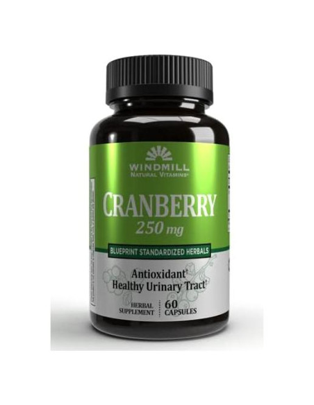 Cápsulas de Arándano 250 mg Windmill 60 Unidades
