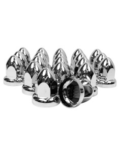 Paquete de 20 Cubiertas de Tuercas de Llantas Grandroad 33mm