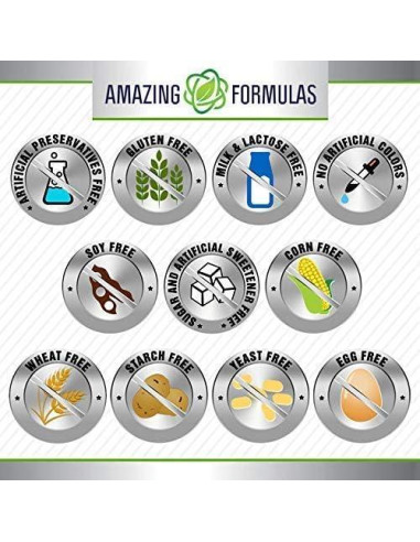 Suplemento Psyllium Husk 750mg Nutrición Asombrosa 120 Cápsulas