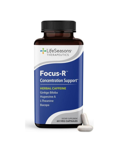 LifeSeasons Focus-R - Suplemento para Concentración - 60 Cápsulas