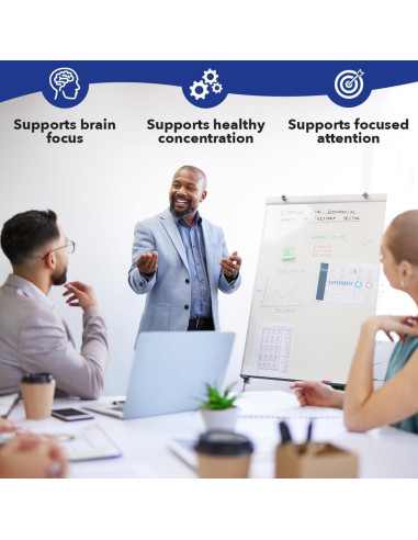 LifeSeasons Focus-R - Suplemento para Concentración - 60 Cápsulas