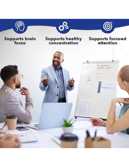 LifeSeasons Focus-R - Suplemento para Concentración - 60 Cápsulas