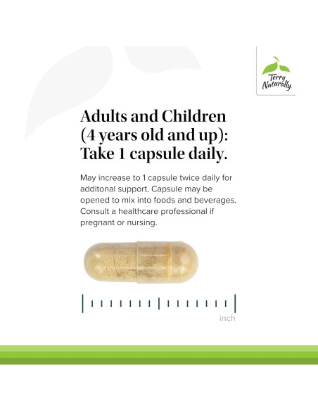 Terry Naturally Extracto de Propóleos EP300 - 60 Cápsulas Inmunidad y Respiración