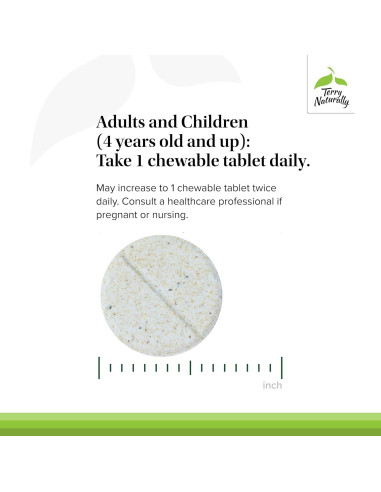 Terry Naturally Extracto de Propóleos EP300 - 60 Tabletas Masticables