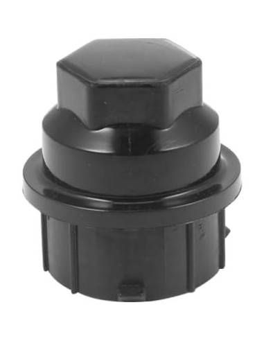 Cubiertas de Tuercas de Rueda ISINFLASH 24mm Antirrobo 20PCS Negro