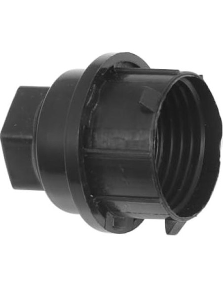 Cubiertas de Tuercas de Rueda ISINFLASH 24mm Antirrobo 20PCS Negro