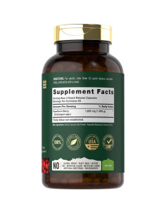 Cápsulas de Baya de Espino Tahoe Nutritionals 1695mg 250 Unidades 2