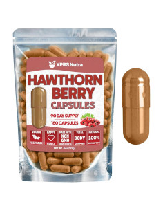 Cápsulas de Baya de Espino XPRS Nutra - 180 Unidades Veganas