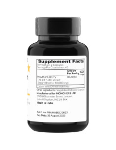 Extracto de Baya de Espino 1000 mg - 90 Cápsulas Vegetarianas 2