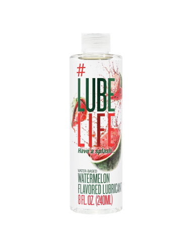 Lubricante Personal a Base de Agua Lube Life Sabor Sandía 240ml