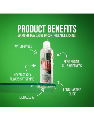 Lubricante Personal a Base de Agua Lube Life Sabor Sandía 240ml