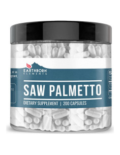 Cápsulas de Saw Palmetto Elementos de la Tierra 200 Unidades