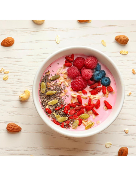 Bayas de Goji Secas Orgánicas Yupik 1 kg, Sin Gluten, Vegano