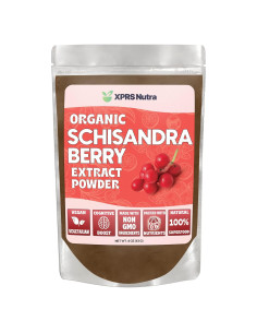 Polvo de Schisandra Orgánica XPRS Nutra 113.4 g - Superalimento