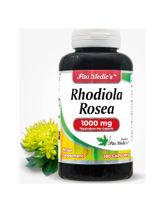 Suplemento de Rhodiola Rosea 1000mg - Fito Medic's - 180 Caps
