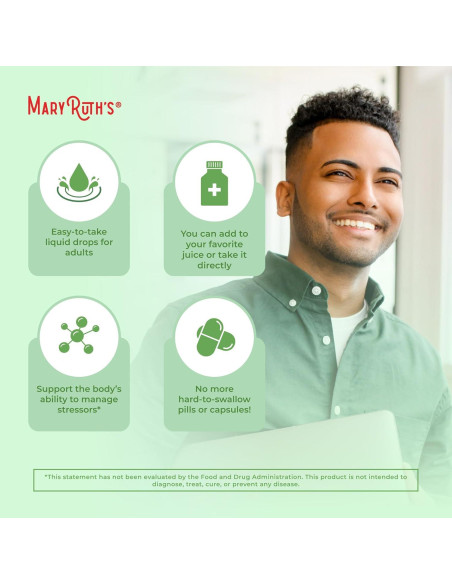 Suplemento de Rhodiola Rosea MaryRuth's 30 Porciones Orgánico Suplemento de Rhodiola Rosea MaryRuth's 30 Porciones Orgánico