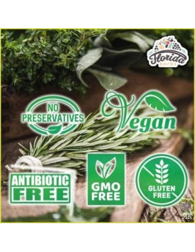 Extracto de Ginseng Americano Orgánico Florida Herbs 700 mg 60 ml