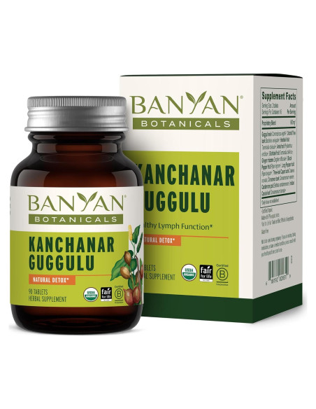 Tabletas Kanchanar Guggulu Banyan Botanicals - 90 Tabletas Veganas Tabletas Kanchanar Guggulu Banyan Botanicals - 90 Tabletas Veganas