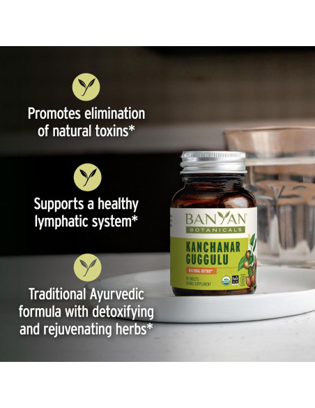 Tabletas Kanchanar Guggulu Banyan Botanicals - 90 Tabletas Veganas Tabletas Kanchanar Guggulu Banyan Botanicals - 90 Tabletas Veganas