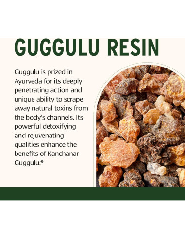 Tabletas Kanchanar Guggulu Banyan Botanicals - 90 Tabletas Veganas