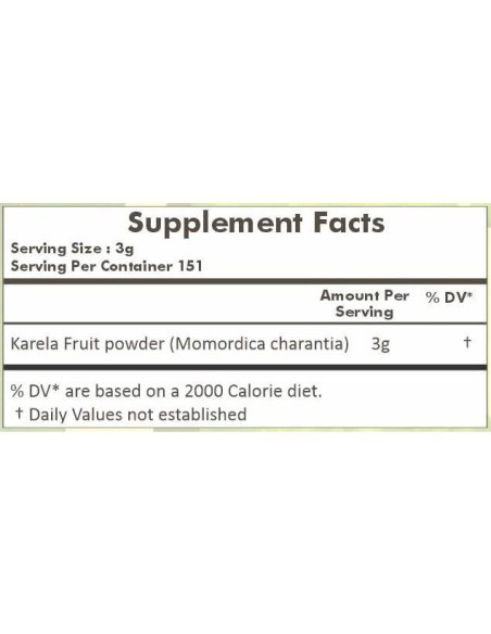 Polvo de Melón Amargo Herbal Hills 454g - Salud Ocular y Piel