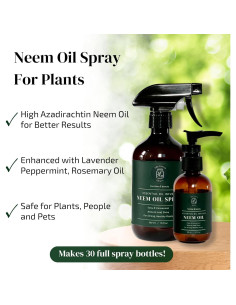 Concentrado de aceite de neem The Green Alcove 79.83 ml 2