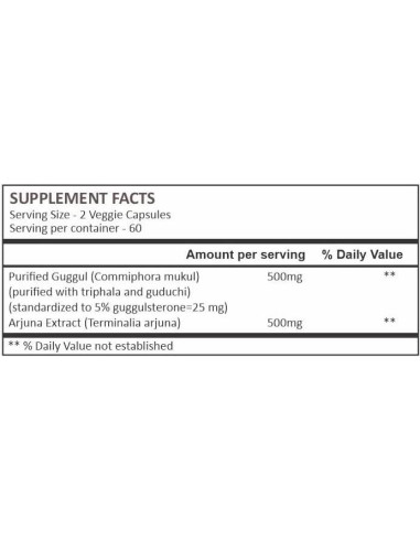 Cápsulas Veganas de Guggul y Aloe Vera HERBAL HILLS 240u
