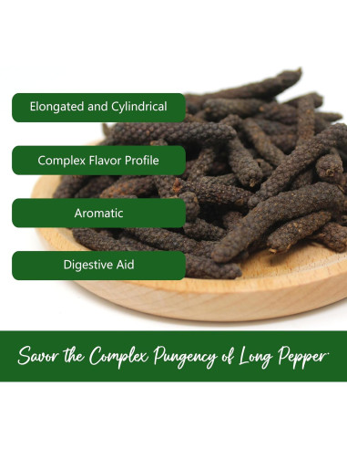Pimienta Larga NPG 453.6 g - Especia Aromática Natural