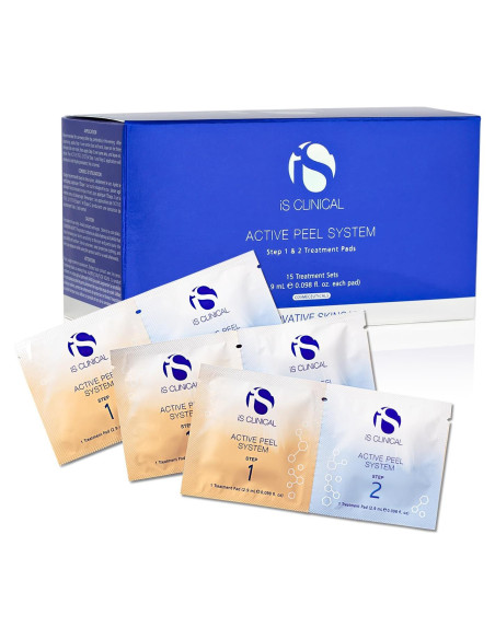 Sistema de Pelado Activo iS CLINICAL 2 Pasos Exfoliación Sistema de Pelado Activo iS CLINICAL 2 Pasos Exfoliación