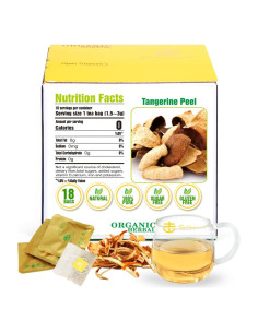 Té de Cáscara de Mandarina Soilmount - 18 Bolsitas 50g