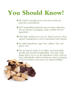 Té de Cáscara de Mandarina Soilmount - 18 Bolsitas 50g 2