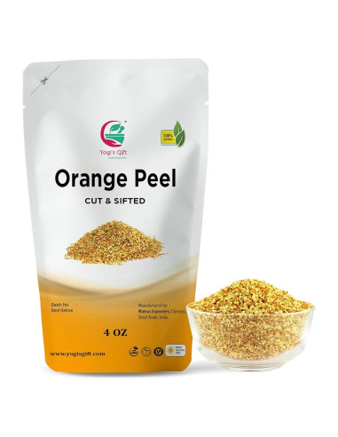 Cáscara de Naranja Seca 113 g Yogi's Gift - Aromática y Versátil