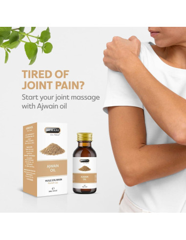 Aceite de Ajwain Hemani 30ml - Puro y Natural para Bienestar
