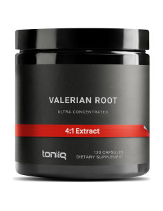 Cápsulas de raíz de valeriana Toniiq 325mg - 120 unidades