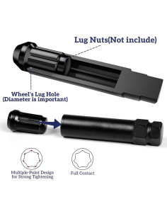 Juego de Llaves para Tuercas Spline Thinkpro 8 Piezas Acero Cr-Mo 2