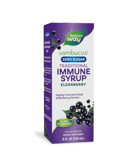 Jarabe Inmunológico Sambucus Nature's Way Sin Azúcar 240 mL