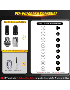 Conjunto de Llave de Tuerca Topec 16 Piezas Acero CR-MO 2