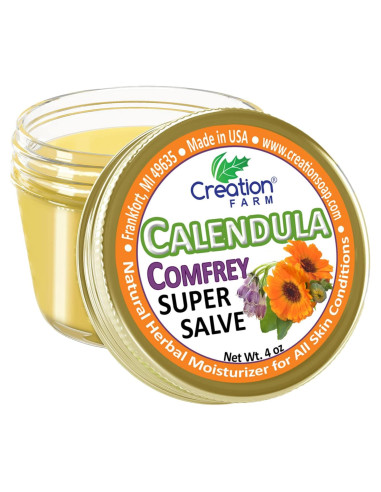 Salve Herbal Creation Farm de Caléndula y Consuelda 113g