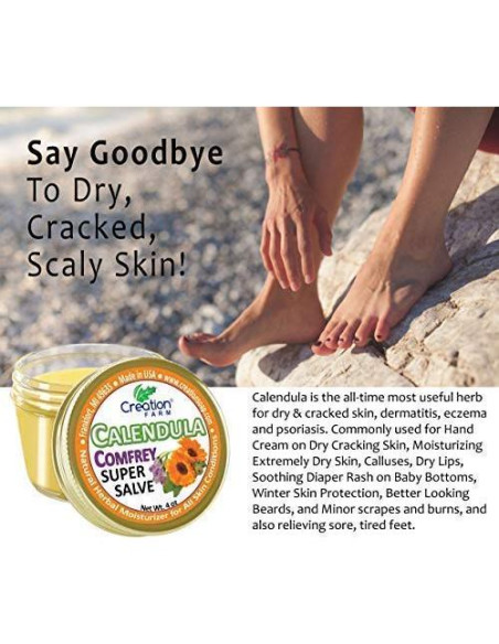 Salve Herbal Creation Farm de Caléndula y Consuelda 113g