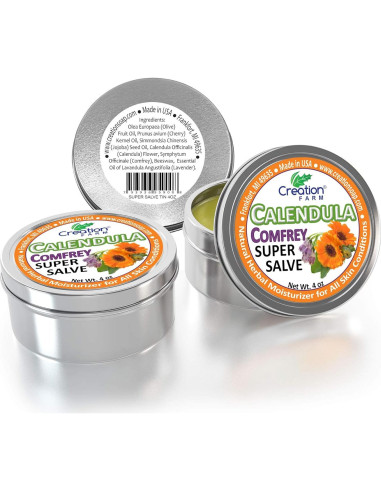 Salve Herbal Creation Farm de Caléndula y Consuelda 113g
