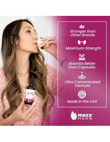 Maxx Herb Extracto de Pau D'Arco 120ml con Diente de León