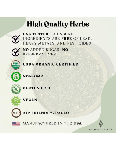 Bolsitas de Té Calmante AutoimmuniTea 15 Sachets Orgánico