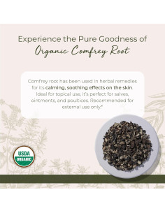 Raíz de Consuelda Orgánica Starwest Botanicals 0.45 kg 2