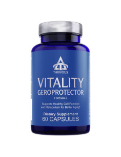 Suplemento Geroprotector Thrivous Vitality - 60 Cápsulas